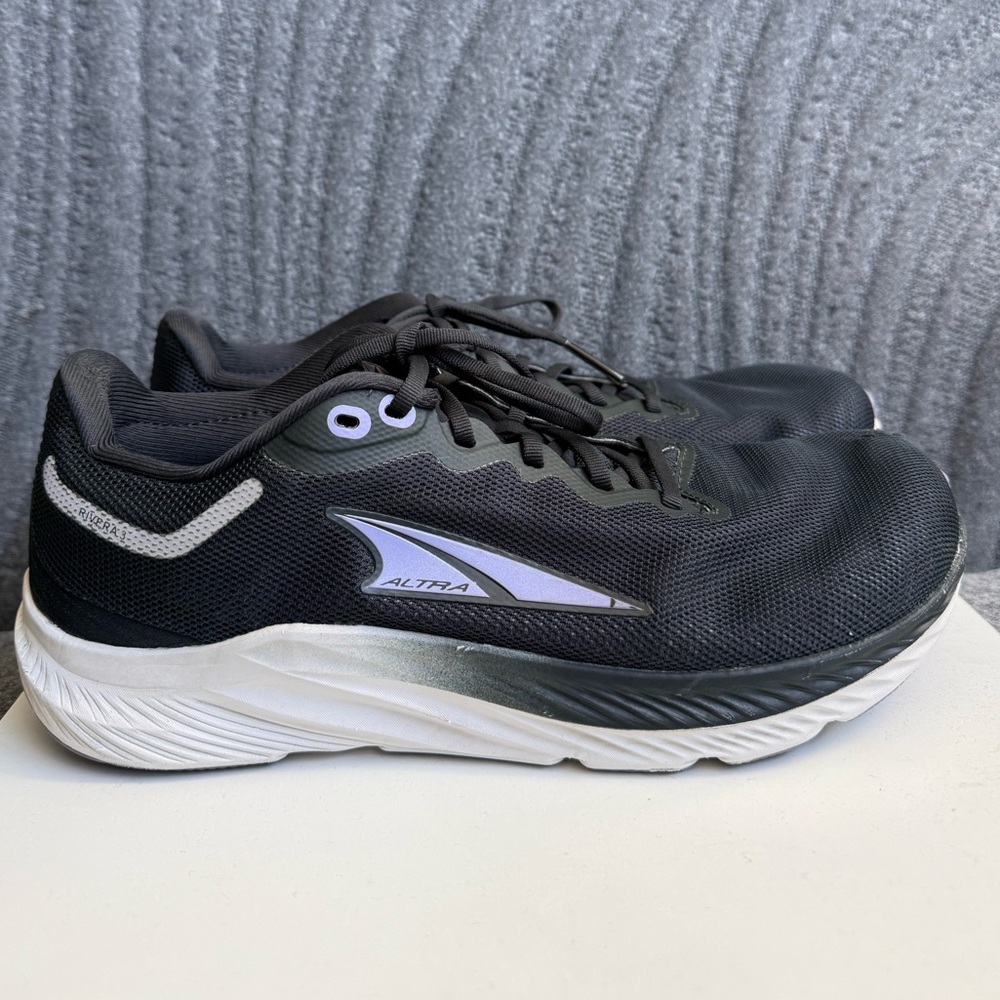 Altra Womens Rivera 3 AL0A7R7N000 Black Purple Sneakers Running Shoe Size 8.5
